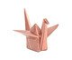 Adorno Origami Pássaro Acobreado, Rosa | WestwingNow