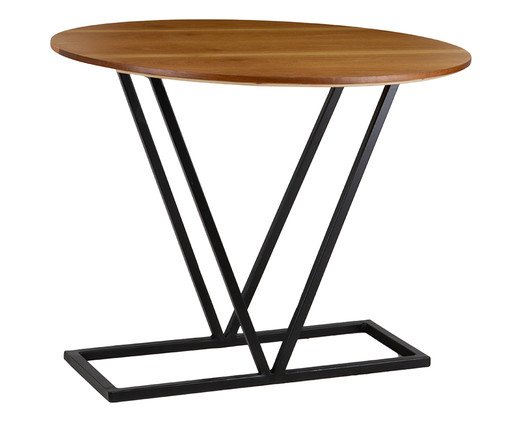 Mesa Lateral San Marino, Marrom | WestwingNow