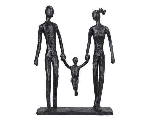 Adorno Passeio Familiar, Preto | WestwingNow