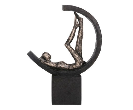 Adorno Deitado na Lua, Preto | WestwingNow