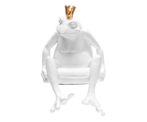Adorno Sapo na Boia Branco, Branco | WestwingNow