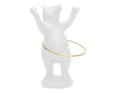 Adorno Urso no Bambole Branco | Westwing