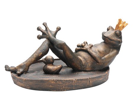 Adorno Sapo na Planta Verde | Westwing