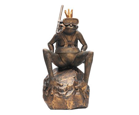 Adorno Sapo na Pedra Verde | Westwing