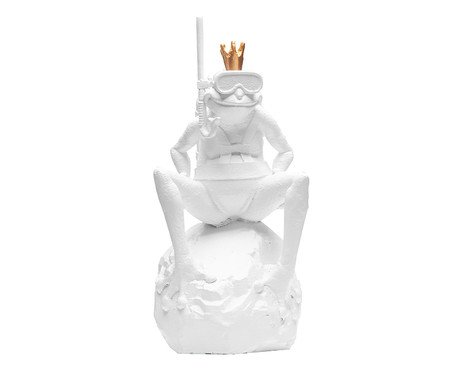 Adorno Sapo na Pedra Branco | Westwing