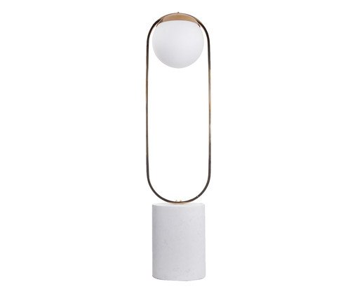 Luminária em Inox Aurora Branco - Bivolt, Branco | WestwingNow