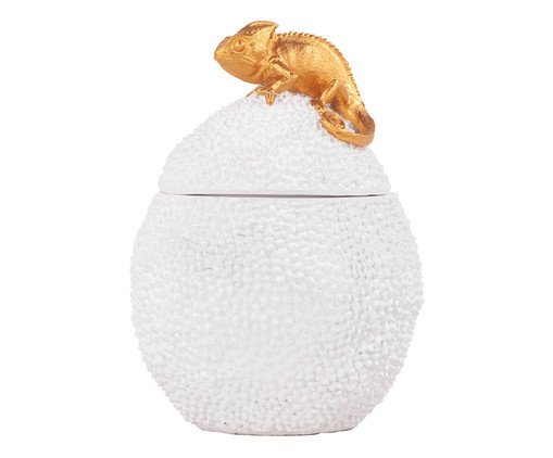 Potiche Camaleão Branco, Branco | WestwingNow