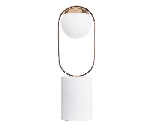 Luminária em Inox Aurora Branco - Bivolt, Branco | WestwingNow