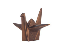 Adorno Pássaro Origami Dourado Esfumaçado | WestwingNow