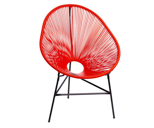Cadeira Acapulco Baka - Vermelha, Vermelho | WestwingNow
