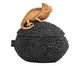 Pote Decorativo Camaleão Preto, Preto | WestwingNow