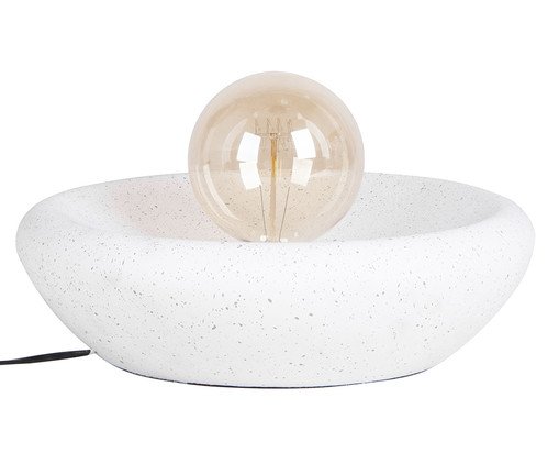 Abajur Nave Branco - 110V, Branco | WestwingNow