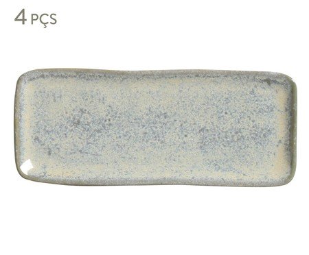 Jogo de Travessas Orgânico Green Granite | Westwing