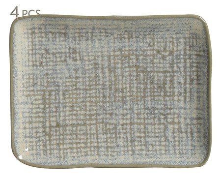 Jogo de Travessa Juta Green Granite