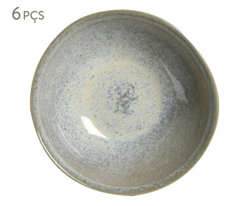 Jogo de Cumbucas Coup Stoneware Green Granite, Azul | WestwingNow