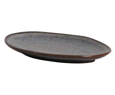 Jogo de Pratos para Sobremesa Titanium Azul Escuro Vl | Westwing