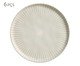 Jogo de Pratos de Sobremesa Bio Stoneware Radial, Bege | WestwingNow