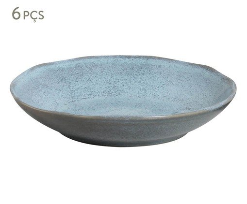Jogo de Pratos Fundo Bio Breeze Azul Claro, Azul | WestwingNow