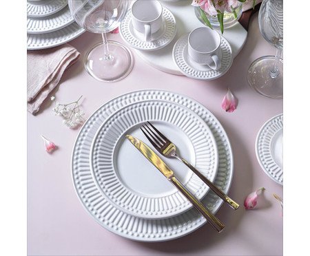 Aparelho de Jantar Branco Roma 30 peças | Westwing