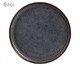 Jogo de Pratos Raso Linhas Titanium Azul Escuro, Preto | WestwingNow