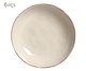 Jogo de Pratos Fundo Bio Rustic Clay Abstrato, Bege | WestwingNow