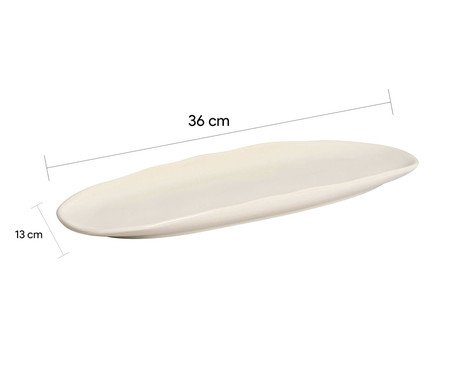 Jogo de Travessas Rasas Orgânico Clay | Westwing