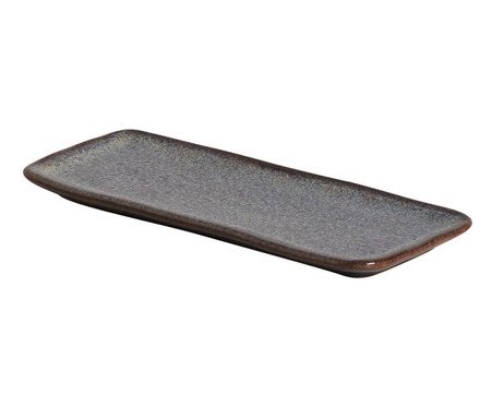 Jogo de Travessas Pequena Orgânico Titanium Azul Escuro | Westwing