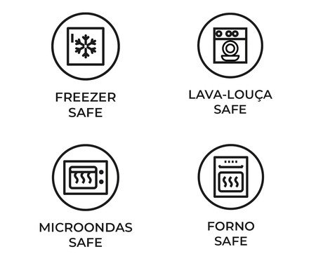 Jogo de Travessas Pequena Orgânico Titanium Azul Escuro | Westwing