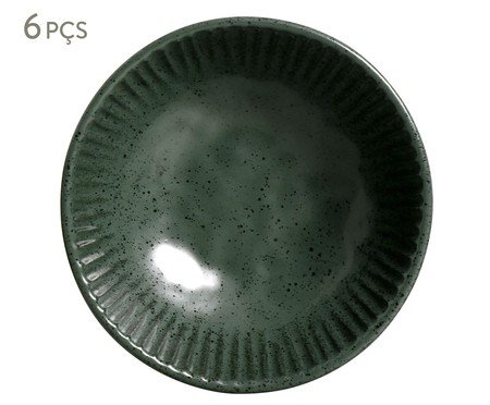 Jogo de Cumbucas Linhas Greenery Verde | Westwing