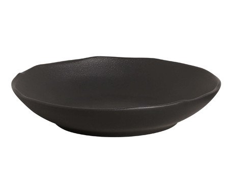 Jogo de Pratos Fundo Bio Matte Preto | Westwing