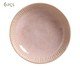 Jogo de Pratos Fundo Linhas Litchi Rosa, Rosa | WestwingNow