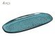 Jogo de Travessas Oval Rasa Pequena Night Sky Azul, Azul | WestwingNow