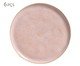 Jogo de Pratos Raso Bio Litchi Rosa, Rosa | WestwingNow