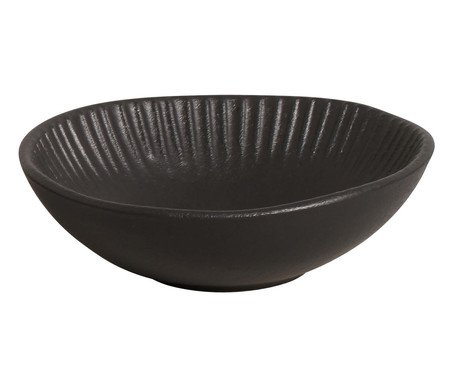 Jogo de Cumbucas Linhas Preto Matte | Westwing