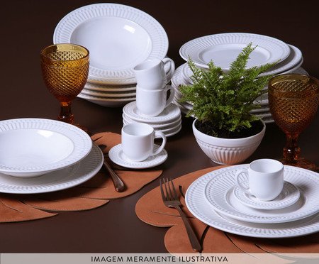 Aparelho de Jantar Roma Branco | Westwing