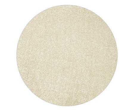 Tapete Redondo Belga Spark Eros Debrum - Bege | Westwing