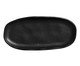 Jogo de Travessas Oval Rasa Mini Preto Matte Preto, Preto | WestwingNow