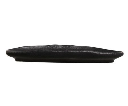 Jogo de Travessas Oval Rasa Mini Preto Matte Preto | Westwing