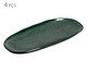 Jogo de Travessas Oval Rasa Pequena Greenery Verde, Verde | WestwingNow