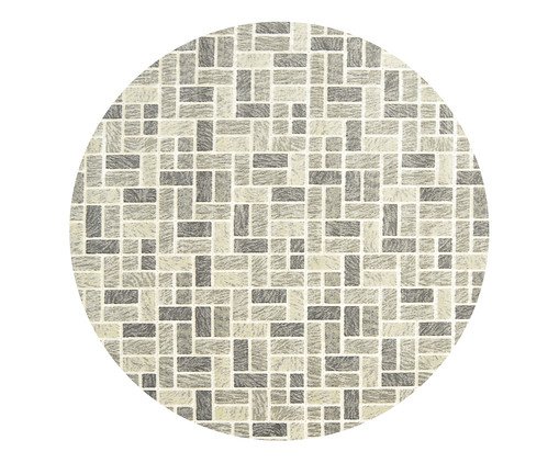 Tapete Vogue Debrum Delphi - 120cm, Cinza | WestwingNow