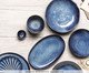 Jogo de Tigelas para Shoyu Jeans, Azul | WestwingNow