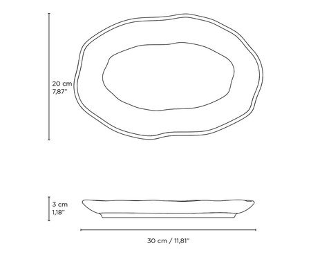 Jogo de Travessas Rasas Bio Clay | Westwing