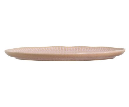 Jogo de Pratos Raso Linhas Litchi Rosa | Westwing