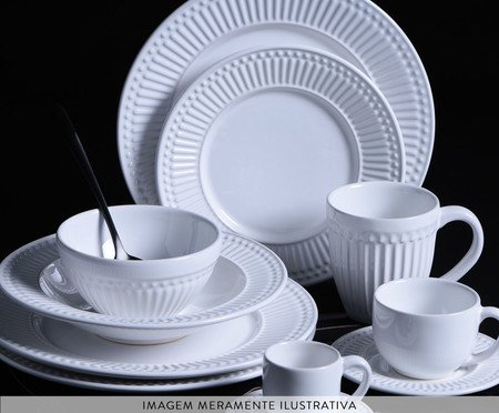 Aparelho de Jantar Roma Branco | Westwing