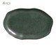 Jogo de Travessas Oval Rasa Média Bio Greenery Verde, Verde | WestwingNow