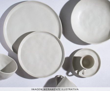 Jogo de Xícaras para Café Bio Vit Cinza | Westwing