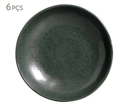 Jogo de Pratos Fundo Bio Greenery Verde, Verde | WestwingNow