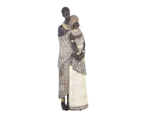 Adorno Casal Africano Decorativo Espelkamp | Westwing