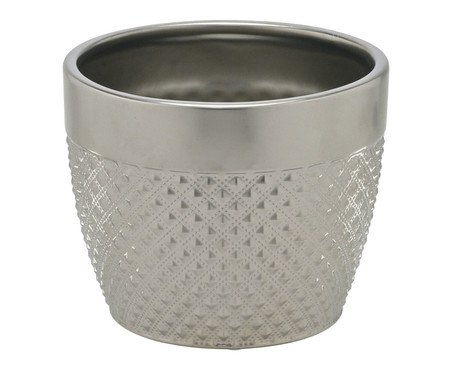 Cachepot Apuleio Prateado | Westwing