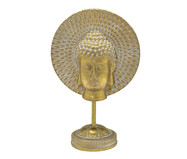 Buda Decorativo Ancara Dourado e Cinza | WestwingNow